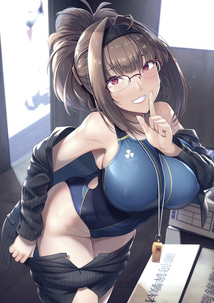 【二次】競泳水着を着た女の子の画像　その１２
